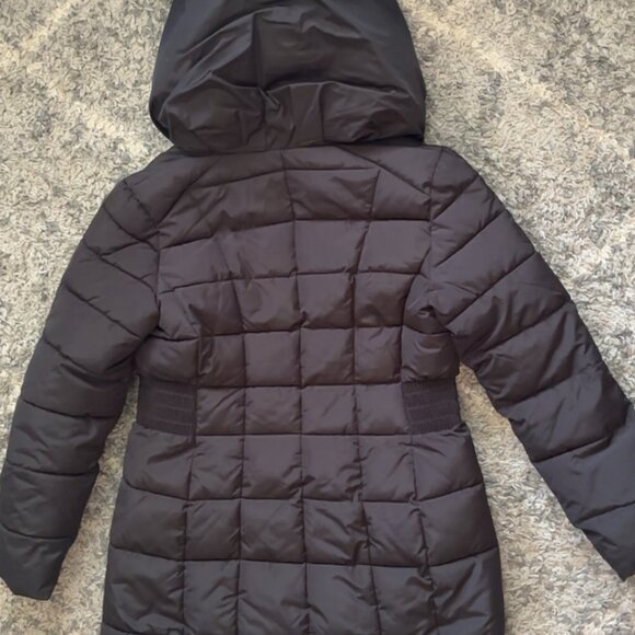 Cole Haan Hooded Down & Feather Jacket - Picture 2 of 5